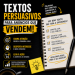 Eu vou fazer 5 textos persuasivos para anúncios que vendem