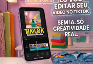 Eu vou editar o seu vídeo de unboxing ou produto para TikTok