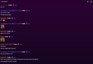Eu vou organizar seu servidor do Discord em pouco tempo