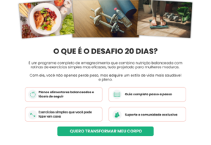 Eu vou fazer uma landing page para você