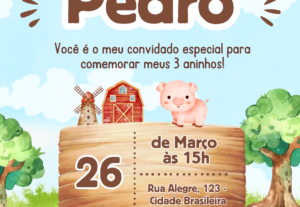 Eu vou fazer o melhor convite para seu evento
