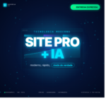 Eu vou criar seu site profissional em 24h com IA