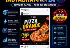 Eu vou Fazer um post profissional em até 2 horas