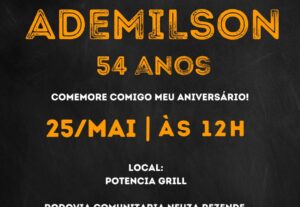 Eu vou fazer o convite do seu evento