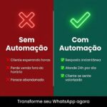 Eu vou configurar respostas automáticas no seu WhatsApp