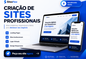 Eu vou criar um site profissional e responsivo para você