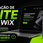 Eu vou Fazer site profissional  no Wix que converte clientes...
