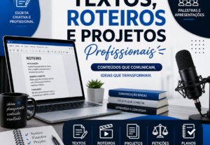 Eu vou Criar textos e fazer seu projeto, sua palestra e etc....