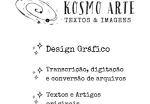 Eu vou criar uma arte para seu cartão de visitas