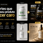 Eu vou Criar artes que fazem seu produto parecer caro