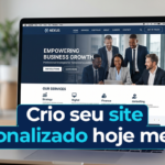 Eu vou Criar um site para seu negócio com domínio genérico