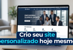 Eu vou Criar um site para seu negócio com domínio genérico