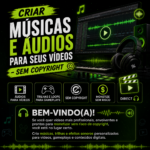 Eu vou criar músicas e áudios para seus vídeos - sem copyrig...