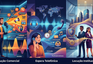 Eu vou fazer Narração institucional e comercial