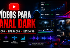Eu vou criar vídeos para canal dark no YouTube