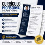 Eu vou criar seu currículo profissional + LinkedIn
