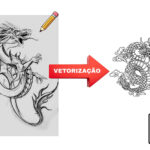 Eu vou vetorizar imagens e rascunhos no iIlustrator