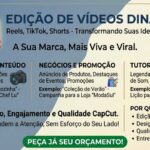 Eu vou fazer Edição de Vídeos para Reels, TikTok e Shorts