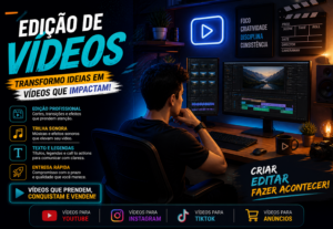 Eu vou te ajudar editando vídeos profissionais para ti.