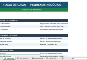 Eu vou te enviar um fluxo de caixa perfeito