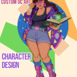 Eu vou ilustrar seu personagem original