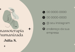 Eu vou fazer o melhor cartão de visita da sua empresa.