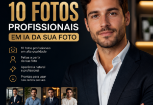 Eu vou fazer 10 fotos profissionais em IA da sua foto