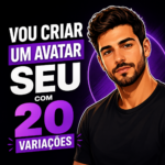 Eu vou fazer seu avatar com 20 variações