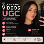 Eu vou produzir UGC natural e profissional
