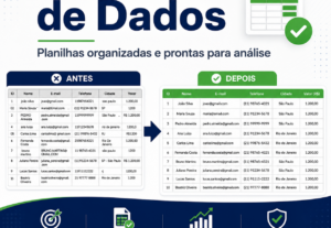 Eu vou limpar e organizar sua base de dados