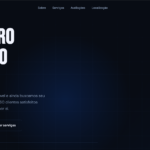 Eu vou criar um site profissional para sua empresa aparecer