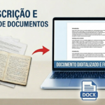 Eu vou transcrever imagens e PDFs para Word ou Excel