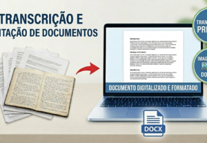 Eu vou transcrever imagens e PDFs para Word ou Excel