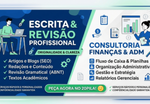 Eu vou dar Soluções integradas a Escrita e Gestão.