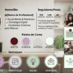 Eu vou organizar seu perfil no Instagram
