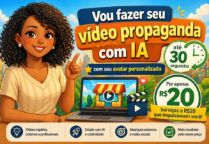 Eu vou criar video com IA