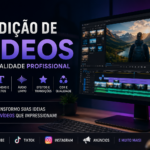 Eu vou editar seu vídeo com qualidade profissional