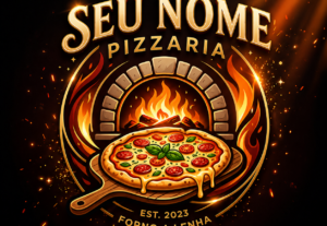 Eu vou criar ou restaurar a logo da sua pizzaria