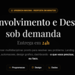 Eu vou te dar soluções em Design, Programação e Análise