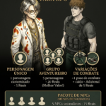 Eu vou fazer tokens de RPG para você