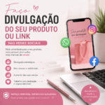 Eu vou fazer Divulgação de Produtos e Digitações.