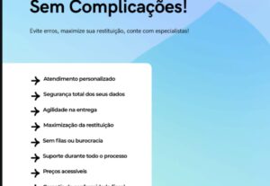Eu vou Fazer o seu imposto de renda