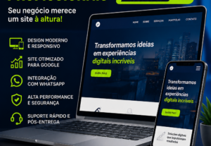 Eu vou fazer criação de sites profissionais