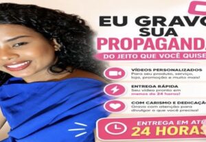Eu vou fazer a propaganda que você quiser