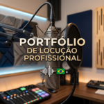 Eu vou fazer locução profissional de rádio para comerciais o...