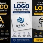 Eu vou criar uma logo moderna profissional para sua empresa.
