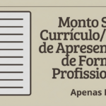 Eu vou Montar seu Currículo Personalizado e Profissional