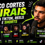 Eu vou Fazer cortes virais para TikTok,Reels e Shorts