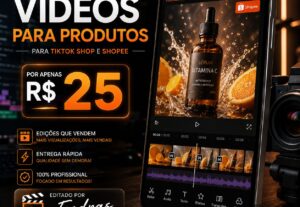 Eu vou fazer O melhor vídeo para seu produto vsl ou criativo