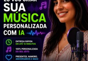 Eu vou Criar sua música personalizada com IA